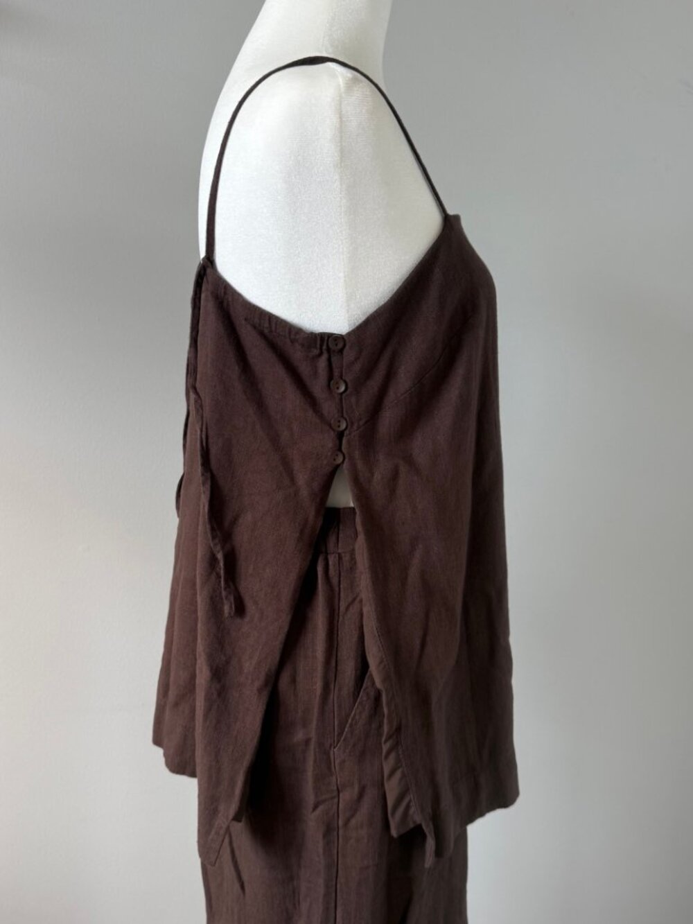 House of Harlow brown linen set - Picture 4 of 7